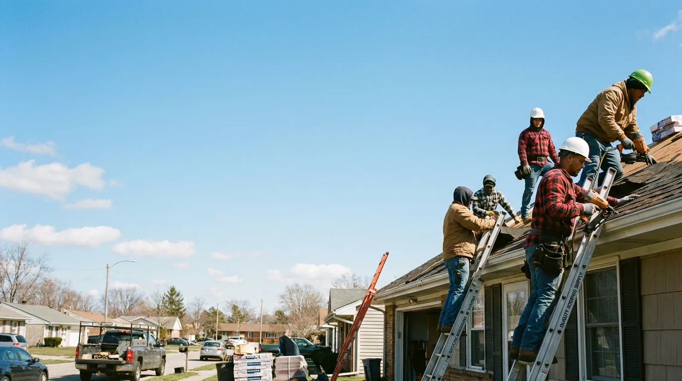 Roofing in Waynesfield, OH near me